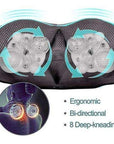 Deep Kneading Back Massager + Heat